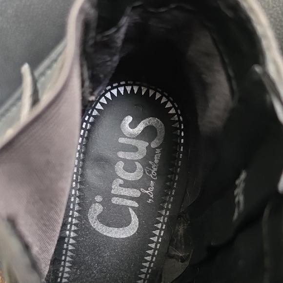 Circus by Sam Edelman Charcoal Heeled Boots - Picture 2 of 11
